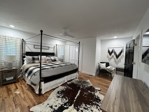 5 chambres, bureau, fer et planche à repasser, accès au Wi-Fi (inclus)