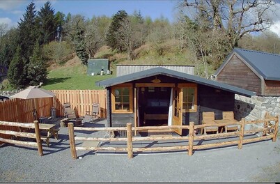 Luxury Cabin in the Magical Galloway Forest Park