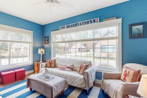 TV, foosball, table tennis