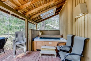 Baignoire à remous extérieure