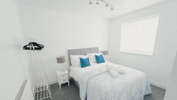 3 bedrooms, iron/ironing board, free WiFi, bed sheets