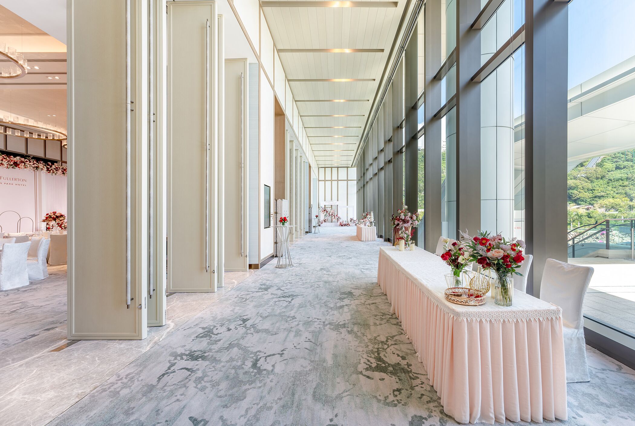 Indoor wedding