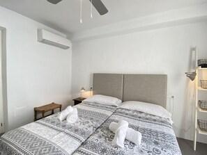 2 chambres, fer et planche à repasser, accès au Wi-Fi (inclus)