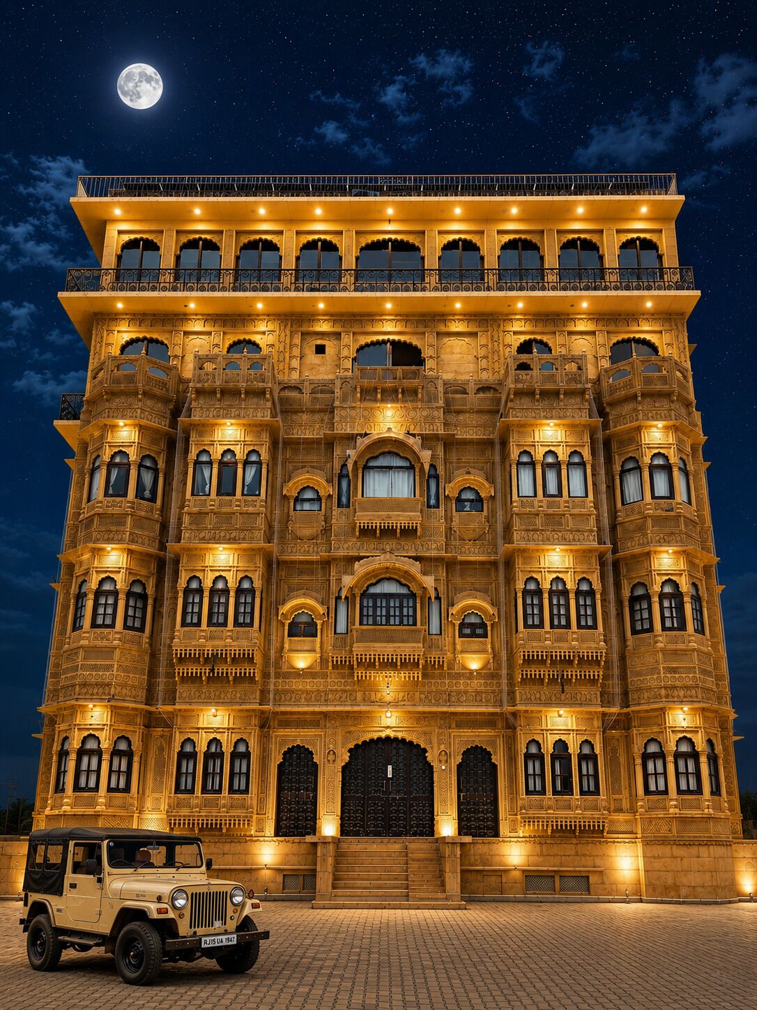 Fachada de la propiedad