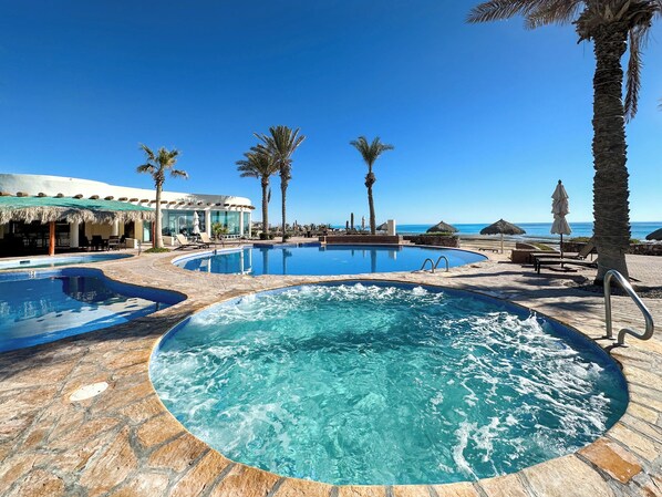 Pool - Oceanfront Condo with Astonishing View #1103 (Puerto Peñasco)