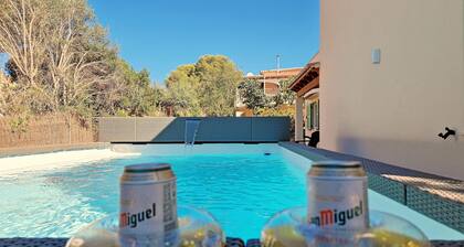 Vacation home with pool and beautiful property
