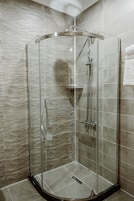 Standard Double Room | Bathroom | Shower, free toiletries, hair dryer, bathrobes