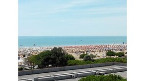 Vlak bij het strand