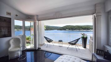 Apartment (One Bedroom Apartment with Balcony an) | Living room | TV