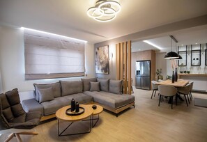 TV connectée, cheminée