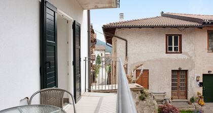 Ferienwohnung 'Lago di Serraia' mit Bergblick, Balkon und WLAN