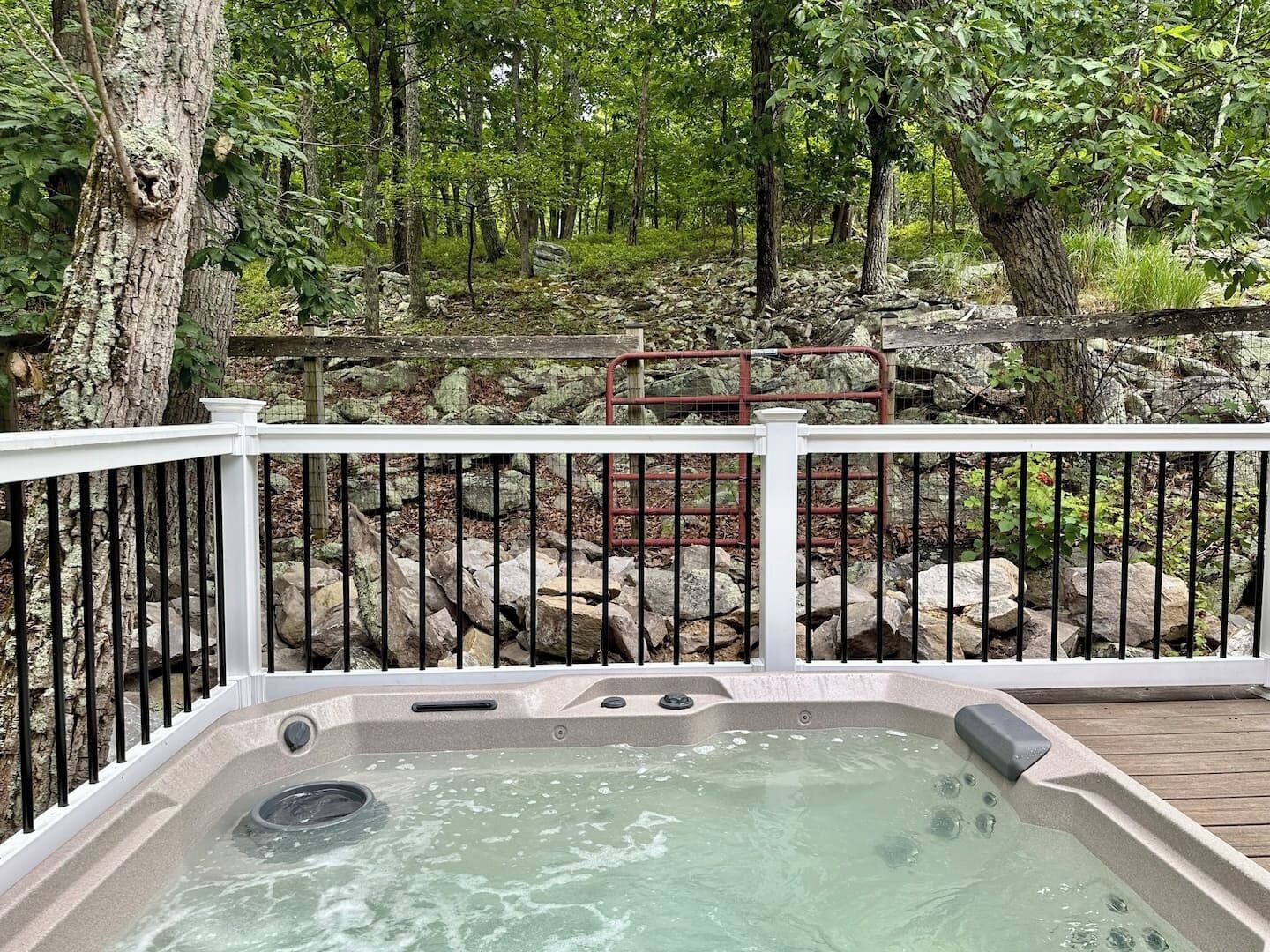 Bain à remous extérieur