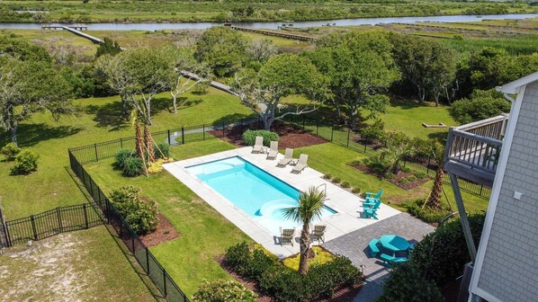 Private Pool and Shared Fishing Dock