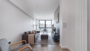 Apartamento | Zona de estar | Una Smart TV, Netflix, servicios de streaming