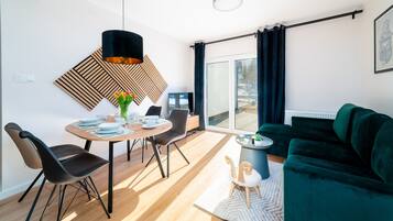 Toetasjesleilighet (Sikorskiego 179/2) | Oppholdsområde | Plasma-TV