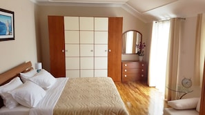 1 Schlafzimmer, Bügeleisen/Bügelbrett, kostenloses WLAN, Bettwäsche