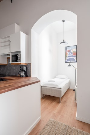 Apartamento Deluxe | 1 dormitorio, decoración individual, mobiliario individual