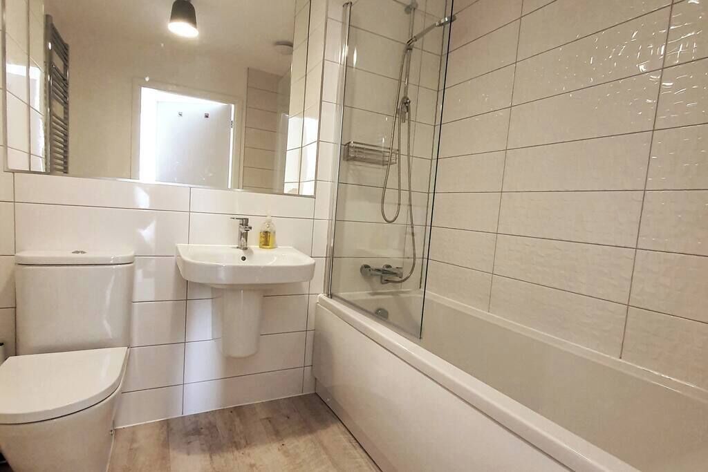 Shower, hair dryer