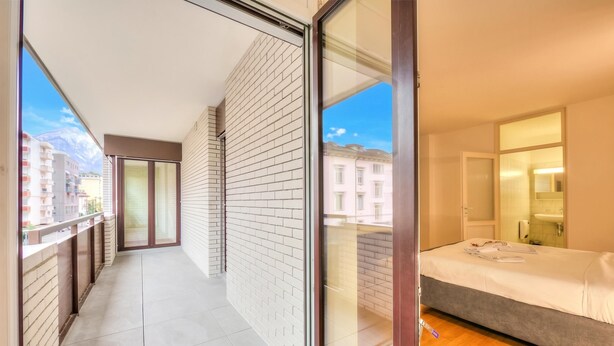 Familieleilighet, 1 soverom, balkong (Locarno Best Place near Piazza Grande) | Utsikt fra rommet