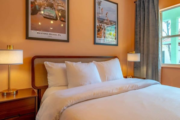 1 chambre, fer et planche à repasser, Wi-Fi, draps fournis