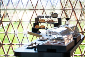 Kontinental frokost er inkludert hver dag