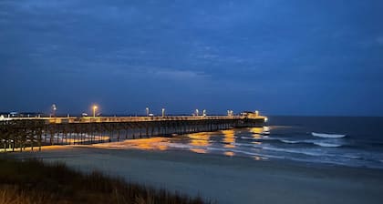 POPULAR "NEAR PIER" OCEAN FRONT CONDO WITH GREAT SUMMER EVENING MUSIC VIBE