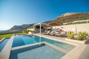 Villa, Smoking | 3 bedrooms, WiFi - Villa Cielo I Free Heated Pool Stunning Seaview (Kissamos)