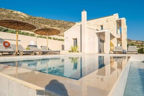 Villa, Smoking | 3 bedrooms, WiFi - Villa Cielo I Free Heated Pool Stunning Seaview (Kissamos)