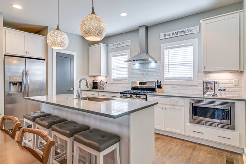 Brand-new home in Five Points - private balconies, central AC, private W/D