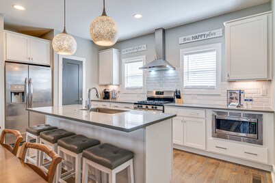 Brand-new home in Five Points - private balconies, central AC, private W/D