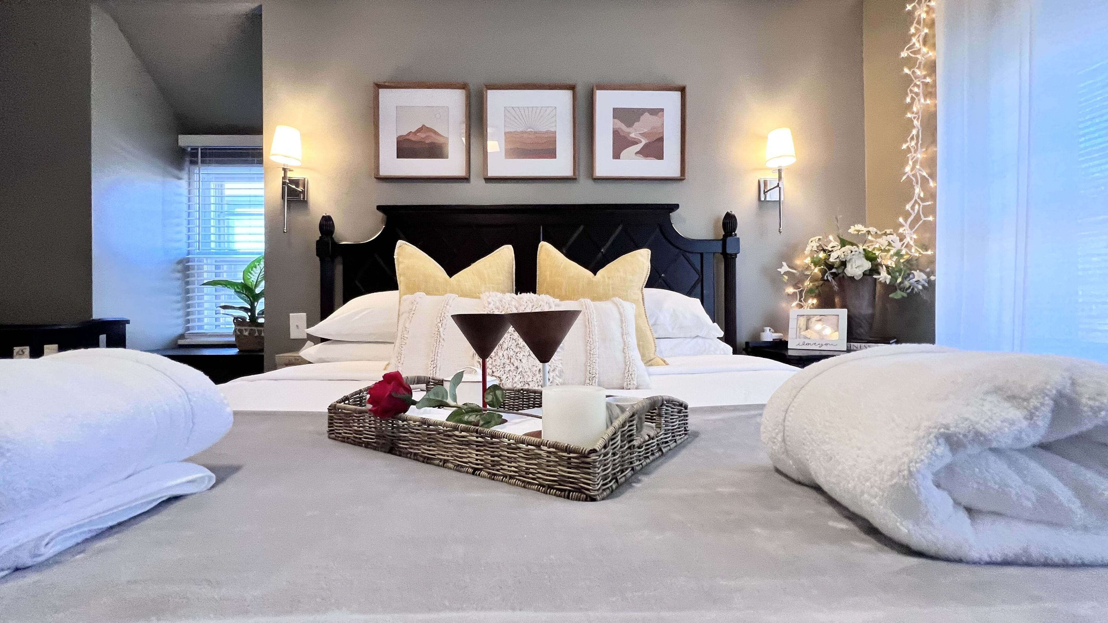 2 bedrooms, desk, iron/ironing board, free WiFi