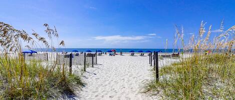 Beach nearby