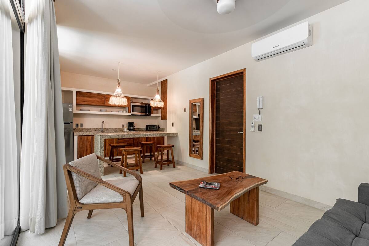 Departamento Deluxe | 1 habitación, ropa de cama de alta calidad, edredón y wifi gratis