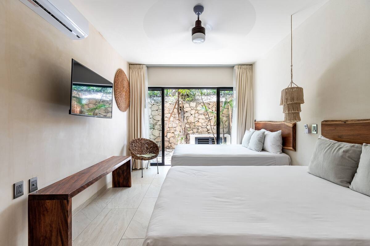 Departamento panorámico | 1 habitación, ropa de cama de alta calidad, edredón y wifi gratis