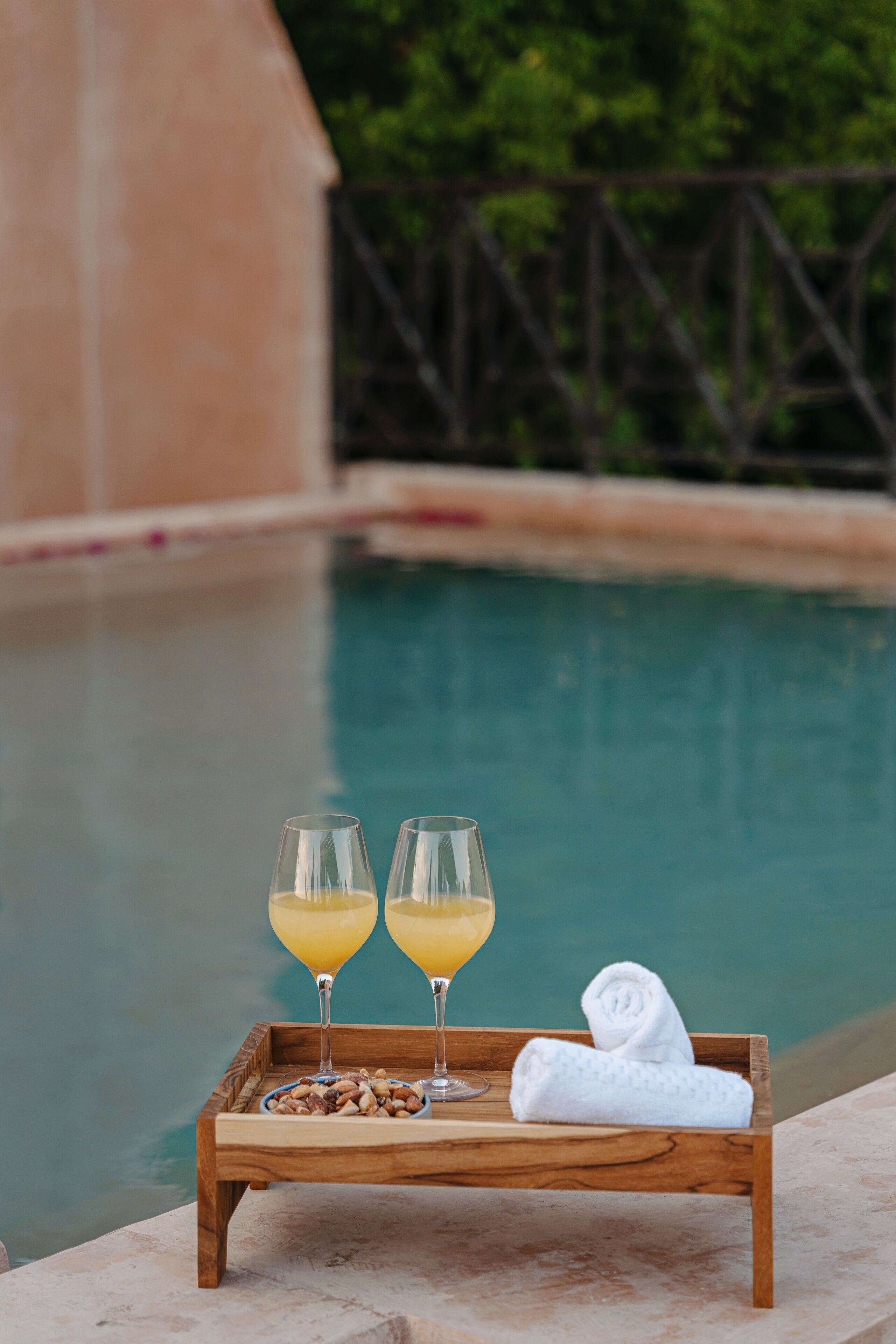 Rooftop pool