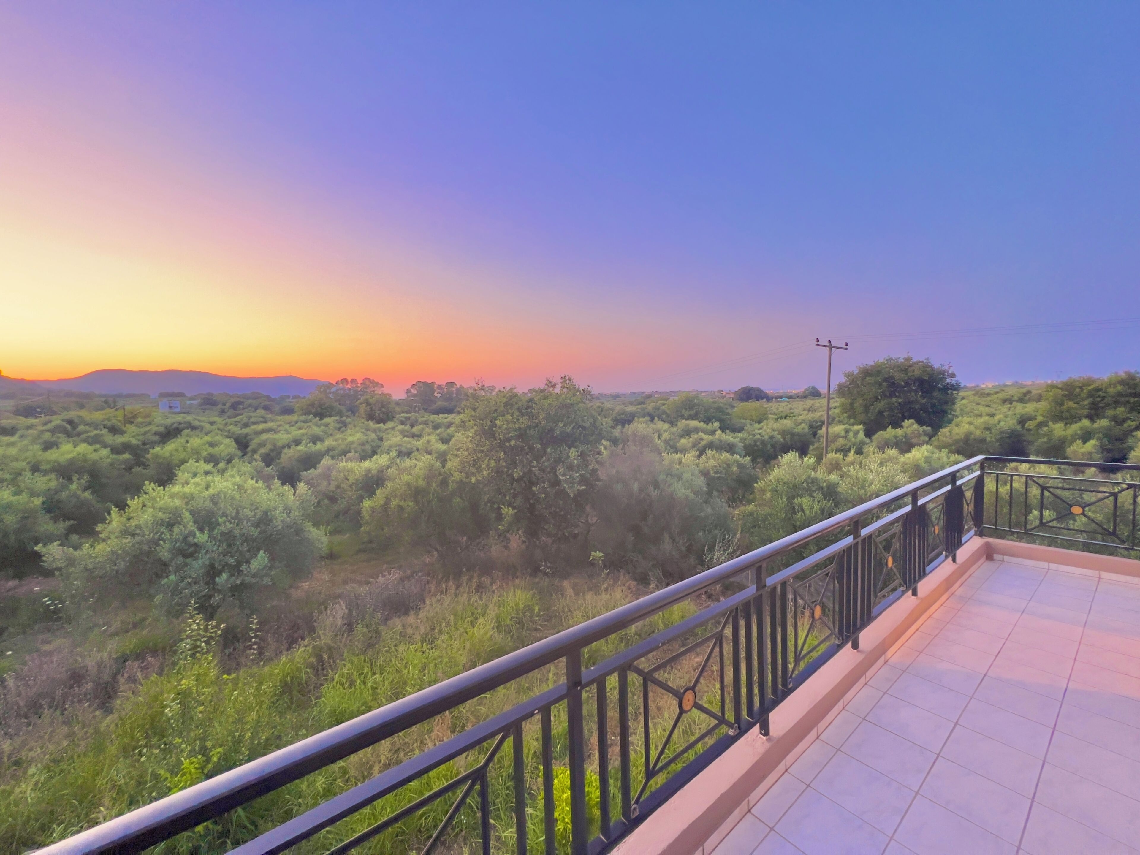 Romantic Double or Twin Room, 1 Bedroom, Non Smoking, Mountain View | Terrace/patio