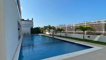 Apartamento conforto | Piscina | Piscina externa