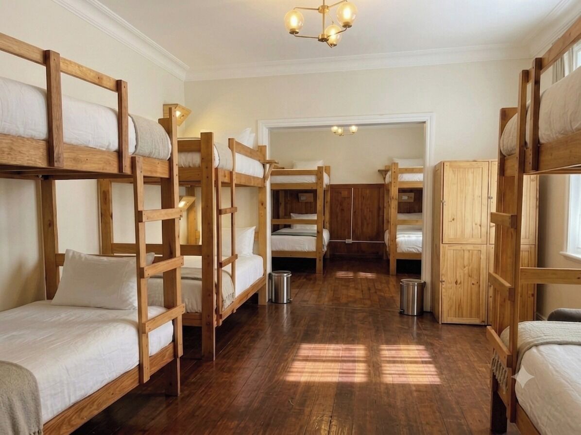 Classic Shared Dormitory | Premium bedding, down comforters, pillowtop beds, laptop workspace