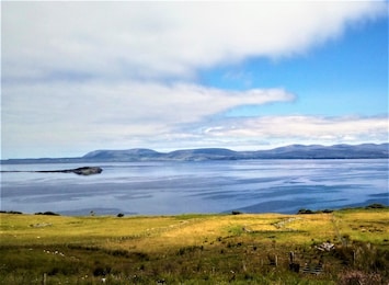 View from studio across Loch Snizort to Trotternish Ridge