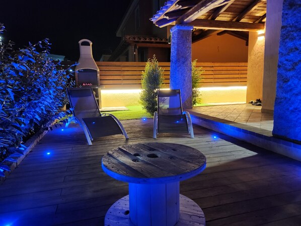 Terrace/patio - Max villa 2 minutes from the center of Villasimius villa with garden (Sardegna)