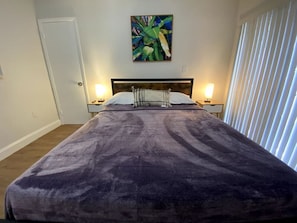 2 bedrooms, iron/ironing board, free WiFi, bed sheets
