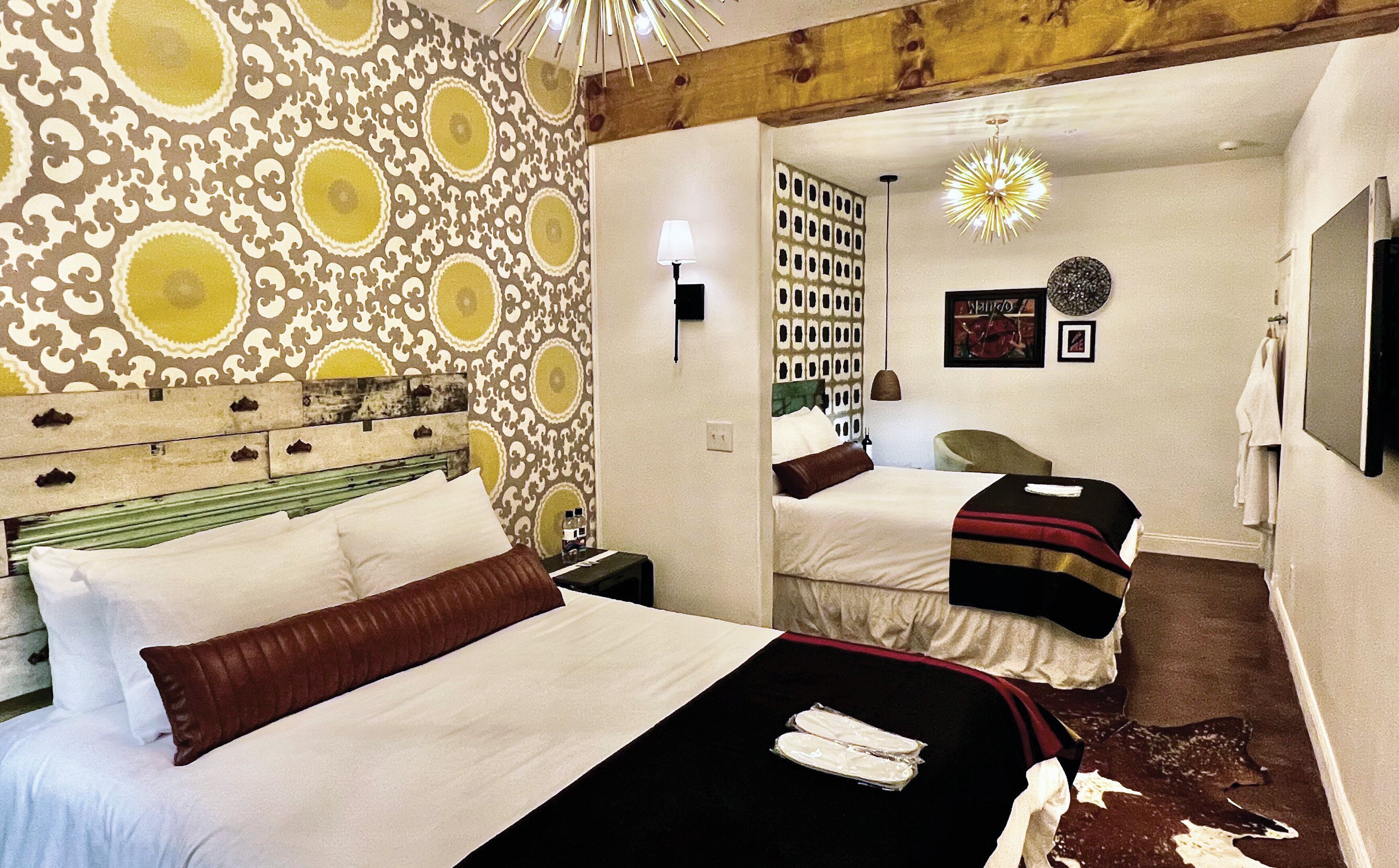 Pillowtop beds, individually decorated, individually furnished