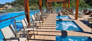 Piscine couverte, piscine extérieure