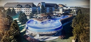 Innenpool, Außenpool