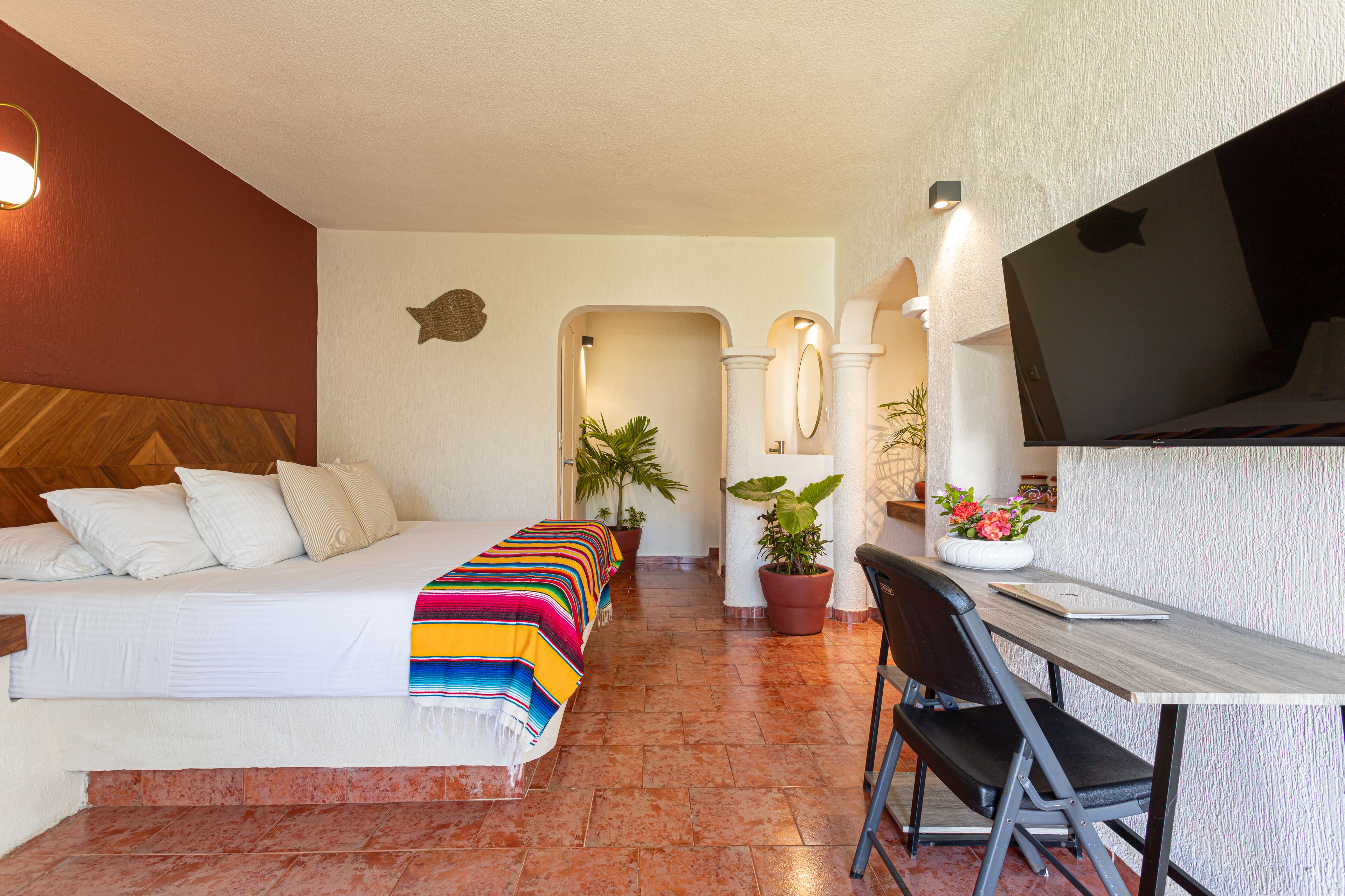 habitacion standard | premium bedding, select comfort beds, blackout curtains, free wifi