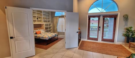 4 bedrooms, iron/ironing board, travel crib, free WiFi