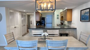 Condo, Multiple Beds, Private Pool, Beach View | Private kitchen | Fridge, microwave, oven, stovetop