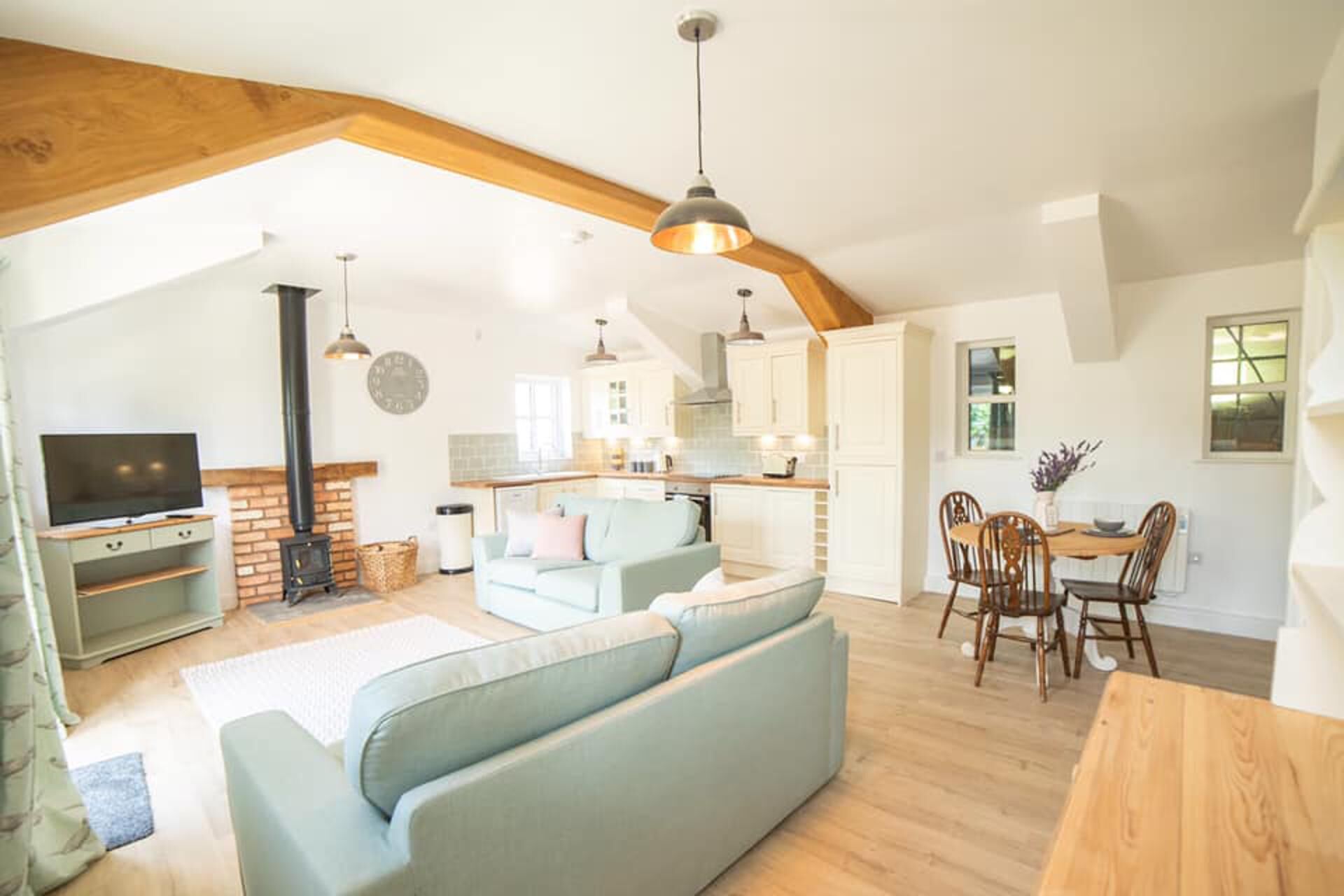 Kabin | Ruang keluarga | Perapian