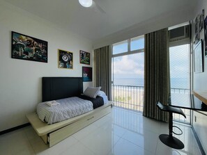 Apartamento panorâmico | 3 quartos, cortinas blackout, ferros/tábuas de passar roupa