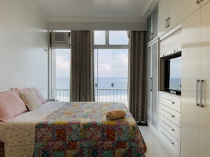 Panoramic Apartment | 3 bedrooms, blackout curtains, iron/ironing board, travel cot - Frente Mar Encantador (Rio de Janeiro)